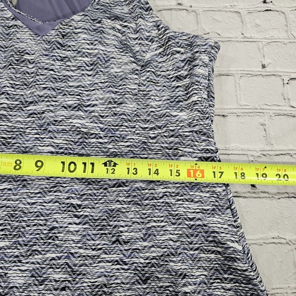 MPG Mondetta Dress Active Sporty Golf Tennis Purple Gray Shelf Bra WOMENS XL - Picture 7 of 11